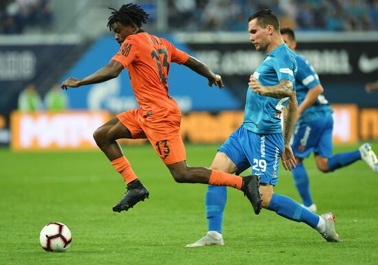 Football. Russian Premier League. Zenit vs. Ural