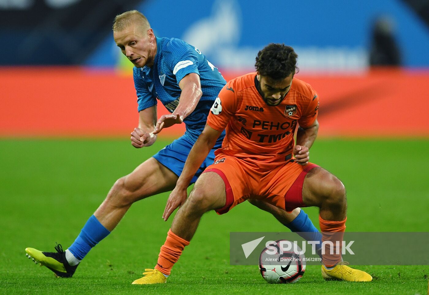 Football. Russian Premier League. Zenit vs. Ural