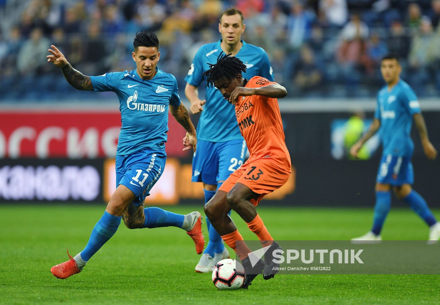 Football. Russian Premier League. Zenit vs. Ural