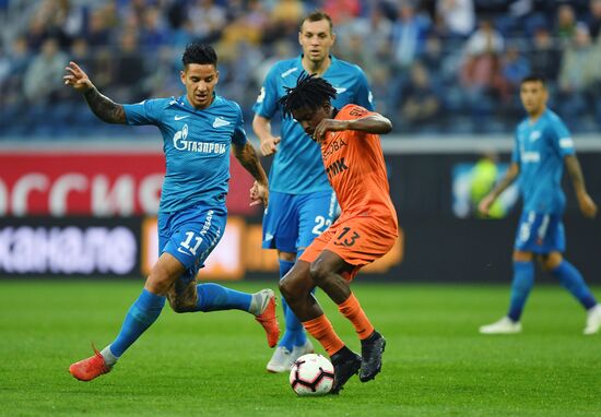 Football. Russian Premier League. Zenit vs. Ural