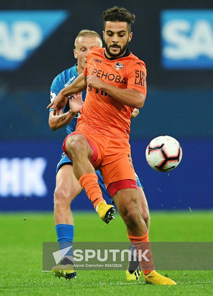 Football. Russian Premier League. Zenit vs. Ural