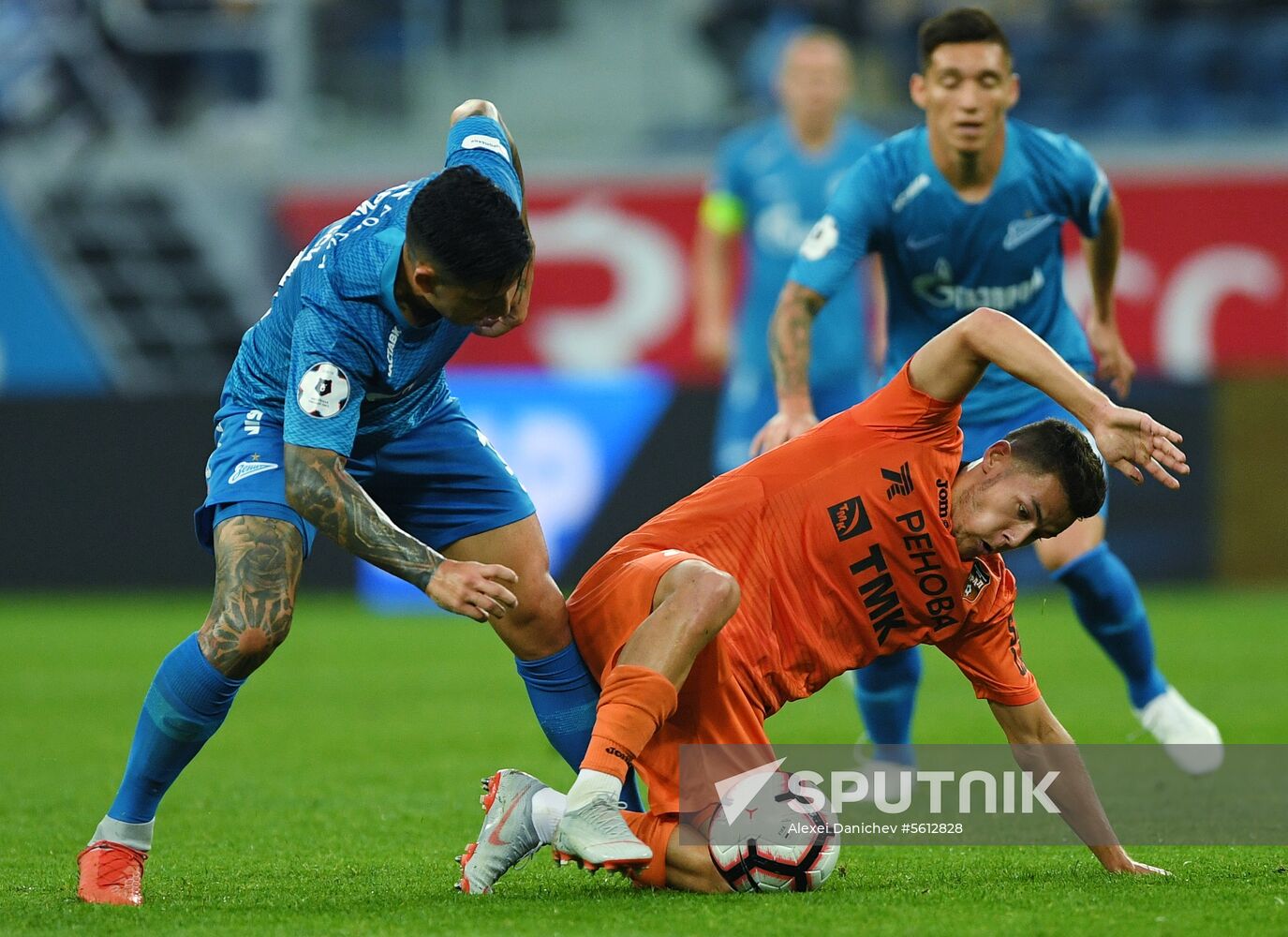 Football. Russian Premier League. Zenit vs. Ural