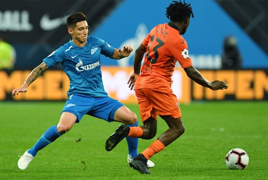 Football. Russian Premier League. Zenit vs. Ural