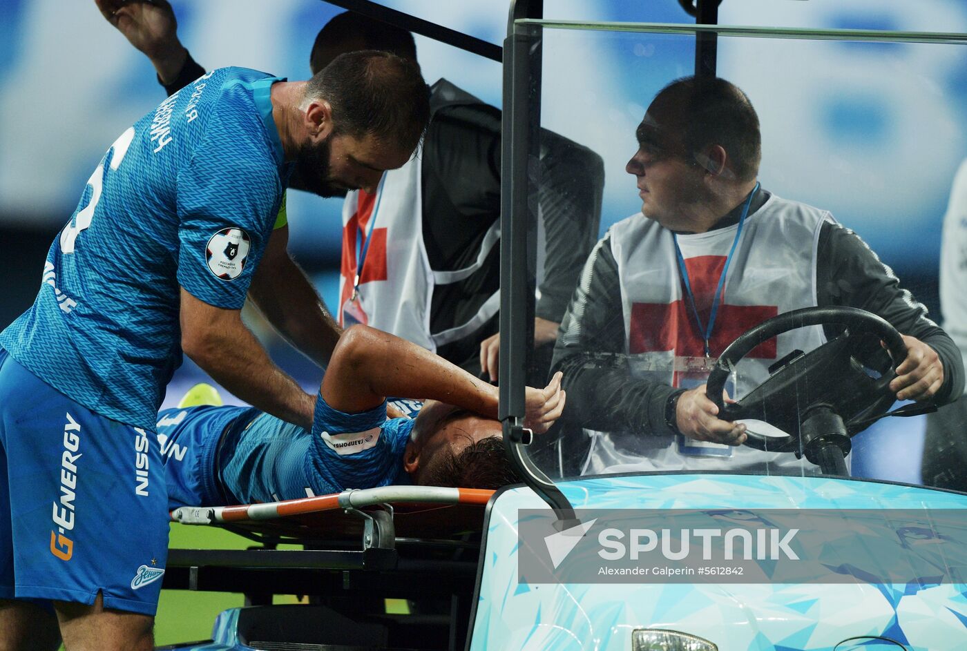 Football. Russian Premier League. Zenit vs. Ural