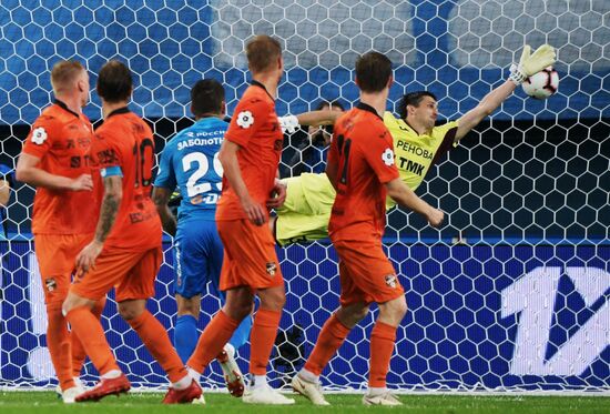 Football. Russian Premier League. Zenit vs. Ural