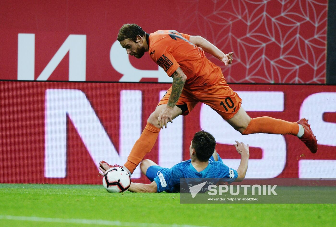 Football. Russian Premier League. Zenit vs. Ural
