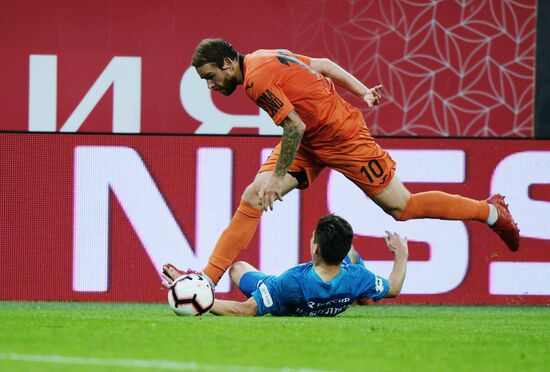 Football. Russian Premier League. Zenit vs. Ural