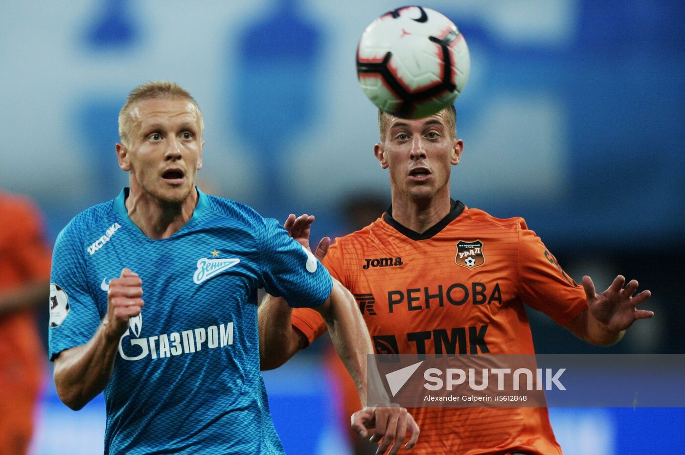 Football. Russian Premier League. Zenit vs. Ural