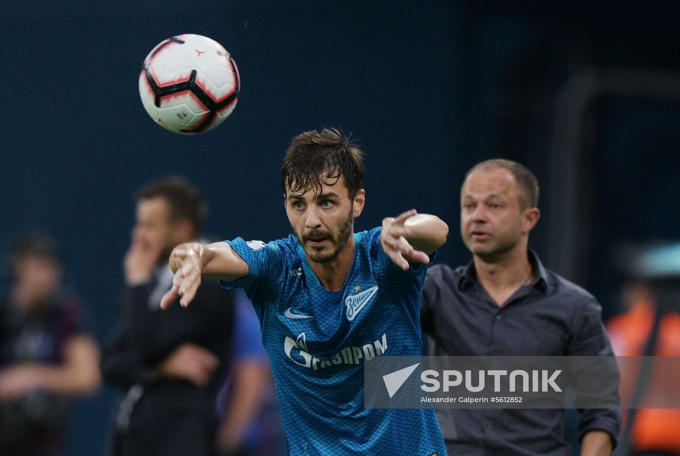 Football. Russian Premier League. Zenit vs. Ural