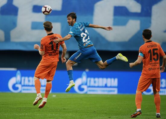 Football. Russian Premier League. Zenit vs. Ural