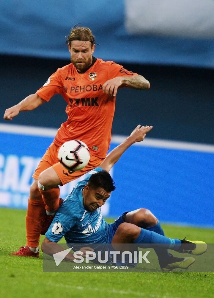 Football. Russian Premier League. Zenit vs. Ural