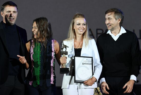 Closing ceremony of Koroche Short Film Festival in Kaliningrad