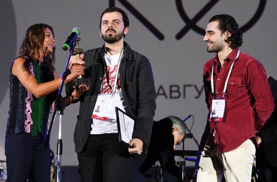 Closing ceremony of Koroche Short Film Festival in Kaliningrad