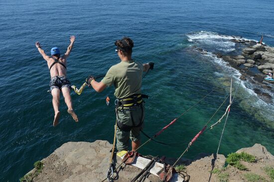 Adventure holidays on Russky Island in Vladivostok