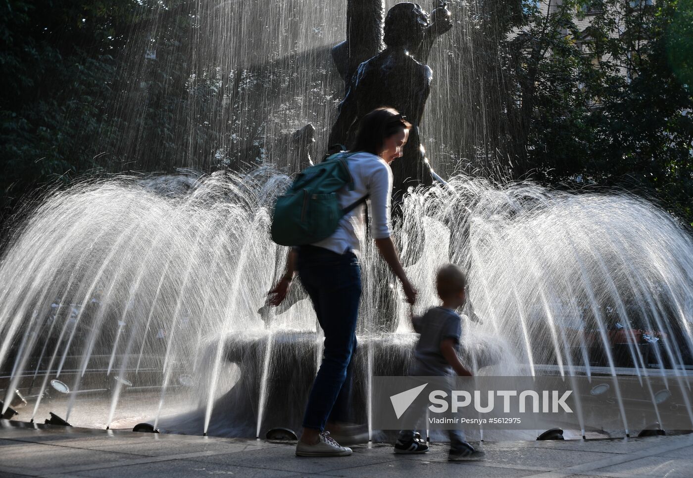 Summertime fun in Moscow
