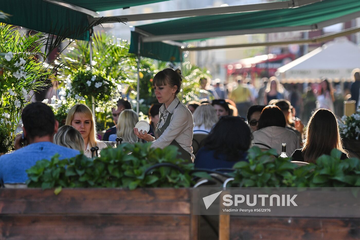 Summertime fun in Moscow