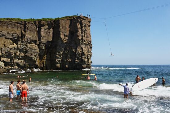 Adventure holidays on Russky Island in Vladivostok