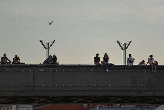 Summertime fun in Moscow
