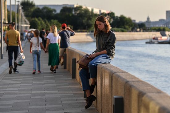 Summertime fun in Moscow