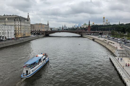 Summertime fun in Moscow