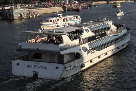 Summertime fun in Moscow