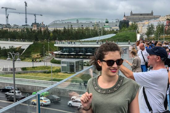 Summertime fun in Moscow