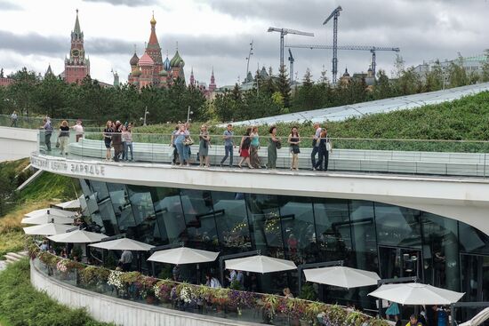 Summertime fun in Moscow