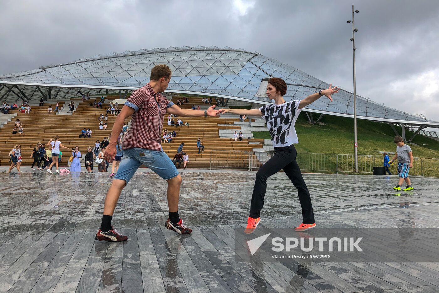 Summertime fun in Moscow