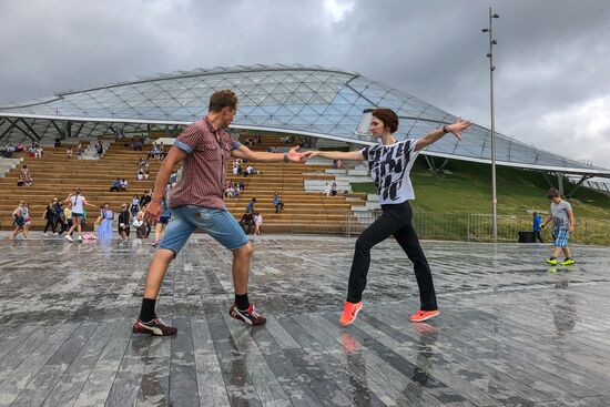 Summertime fun in Moscow
