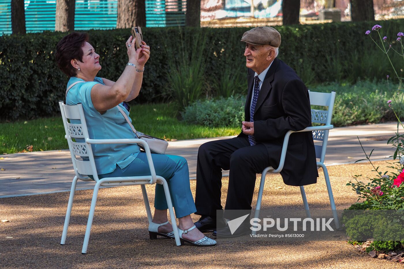 Summertime fun in Moscow
