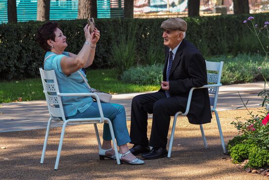 Summertime fun in Moscow