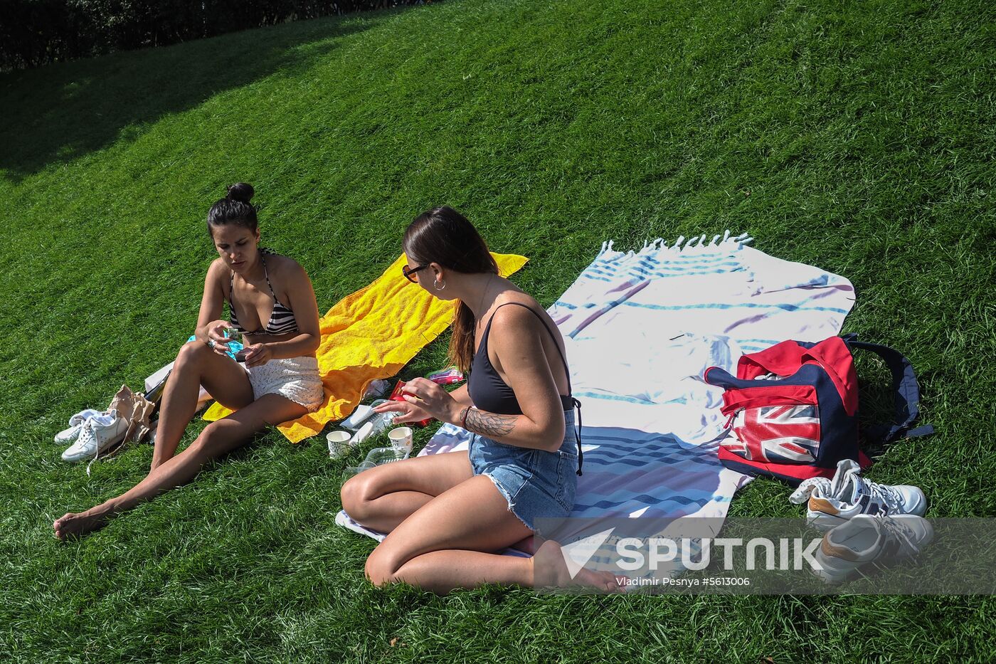 Summertime fun in Moscow