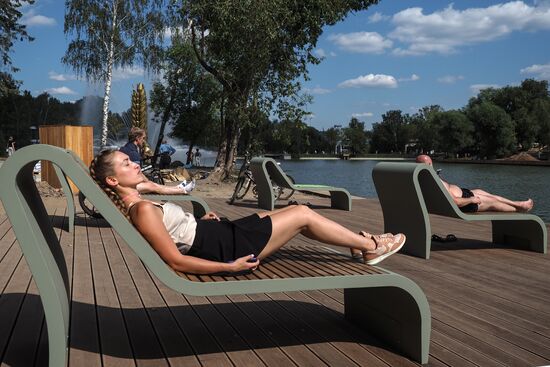 Summertime fun in Moscow