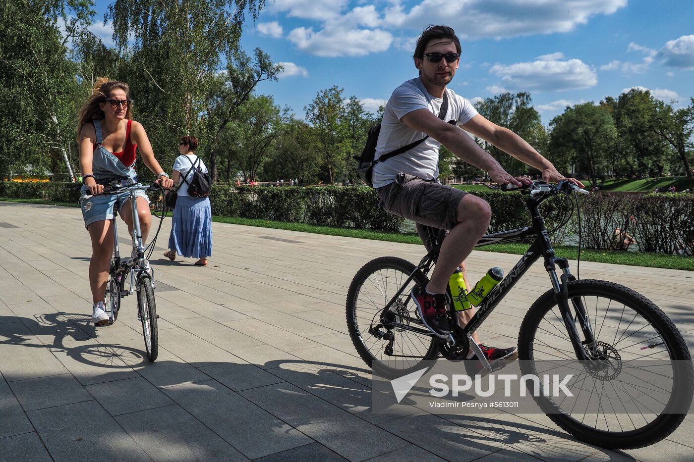 Summertime fun in Moscow