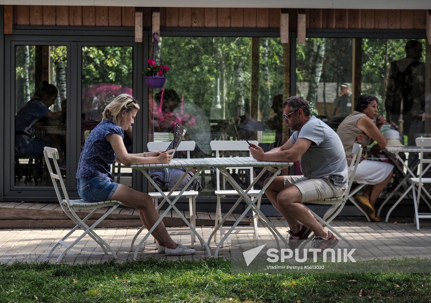 Summertime fun in Moscow