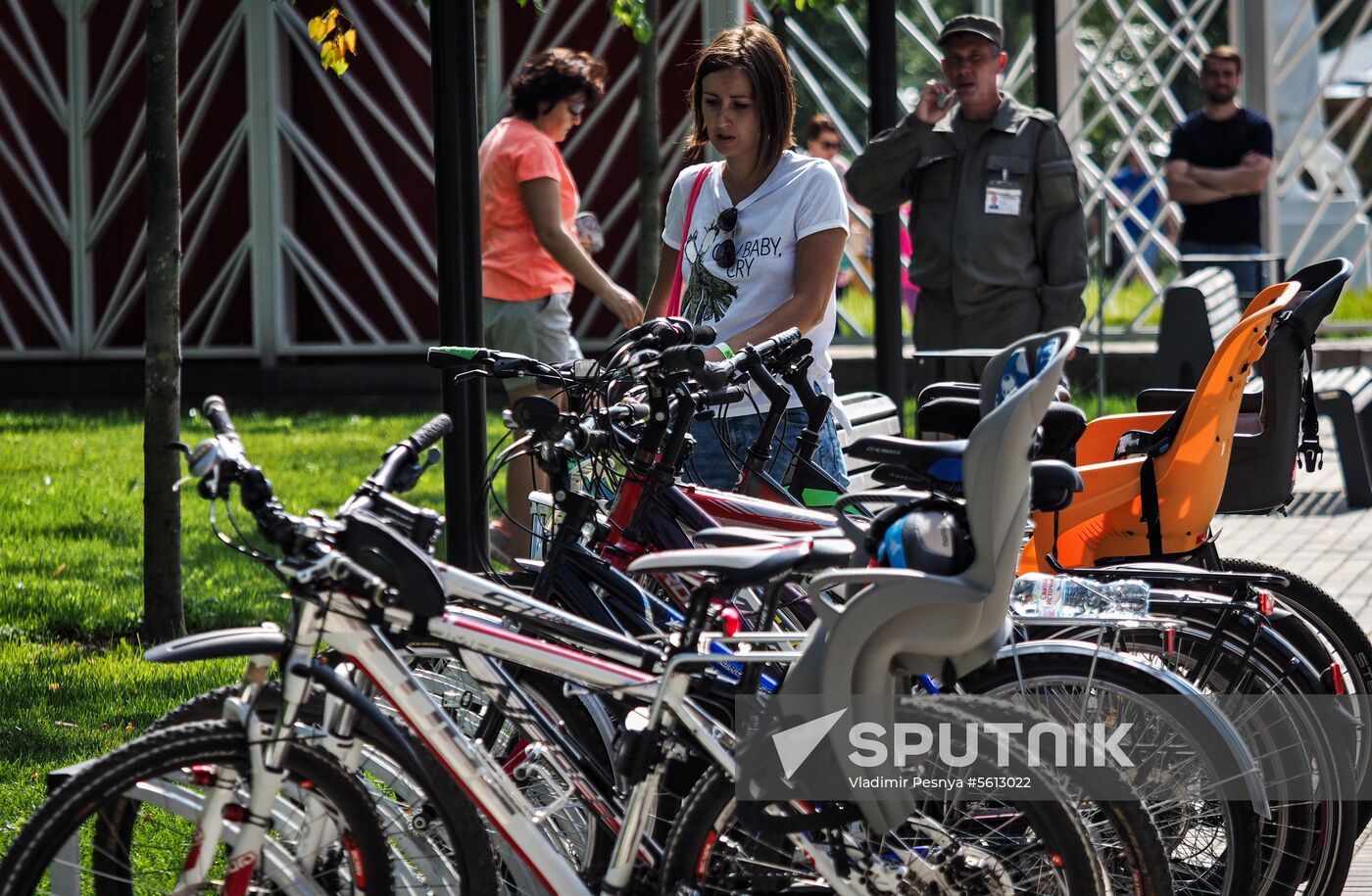 Summertime fun in Moscow