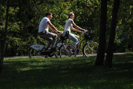 Summertime fun in Moscow