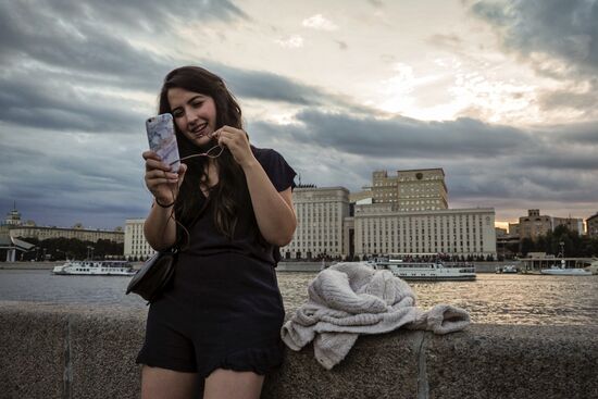 Summertime fun in Moscow