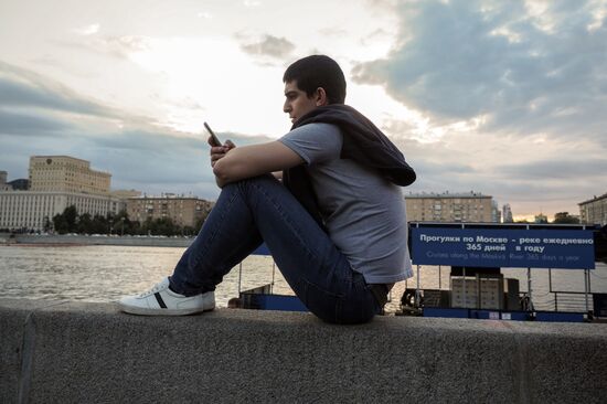Summertime fun in Moscow