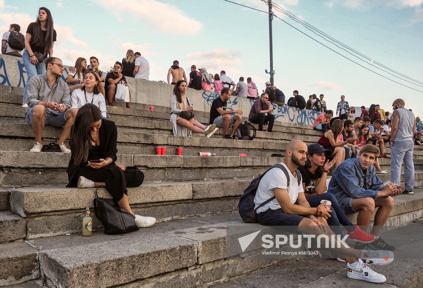 Summertime fun in Moscow