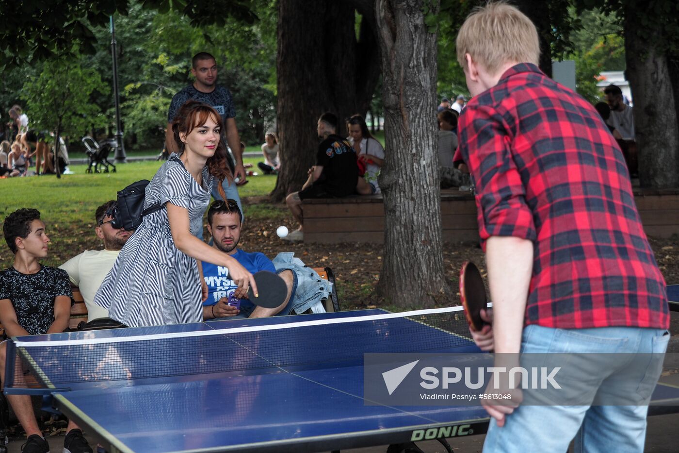 Summertime fun in Moscow