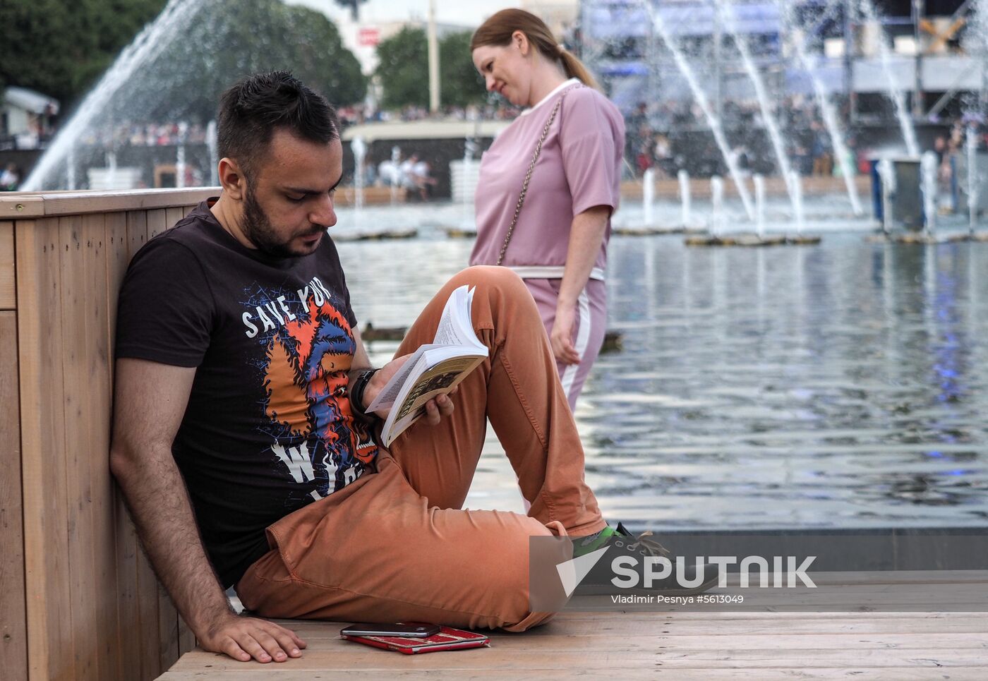 Summertime fun in Moscow