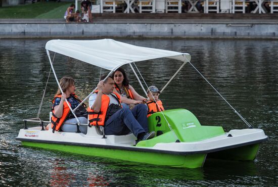 Summertime fun in Moscow