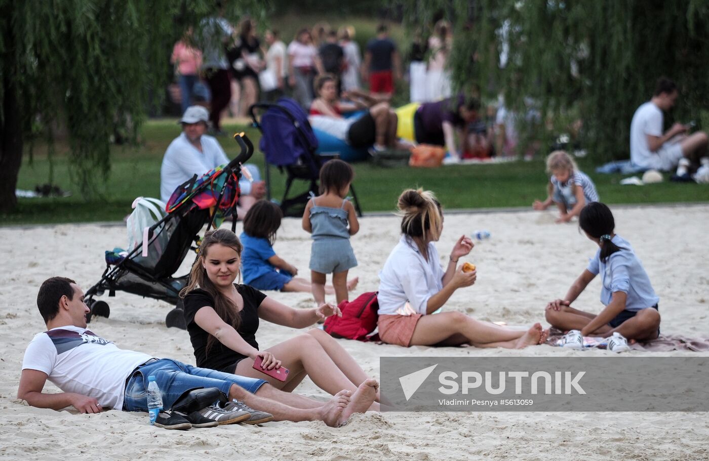 Summertime fun in Moscow