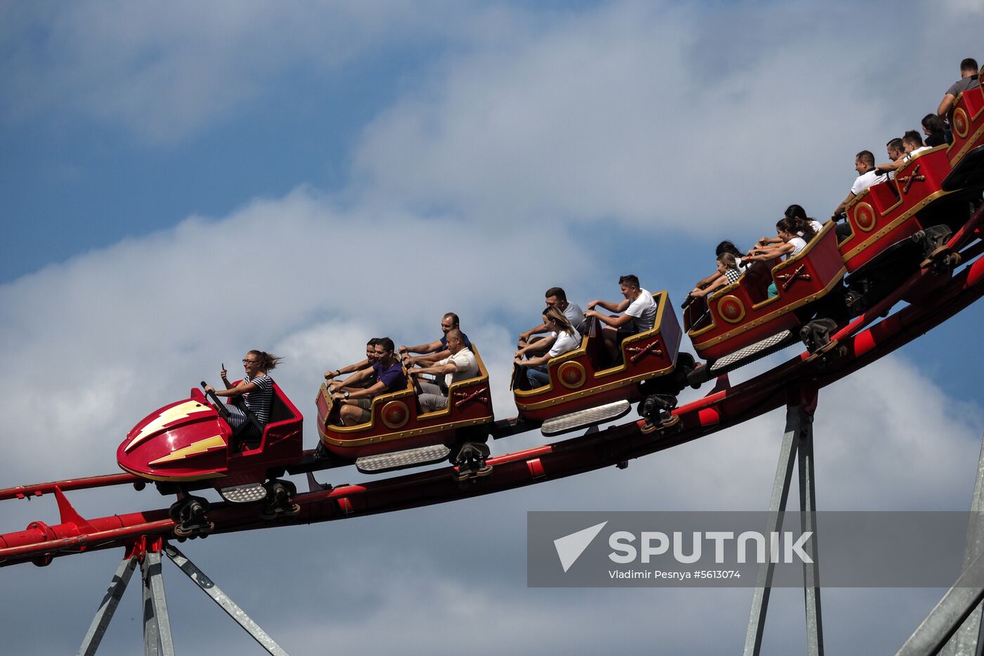 Summertime fun in Moscow