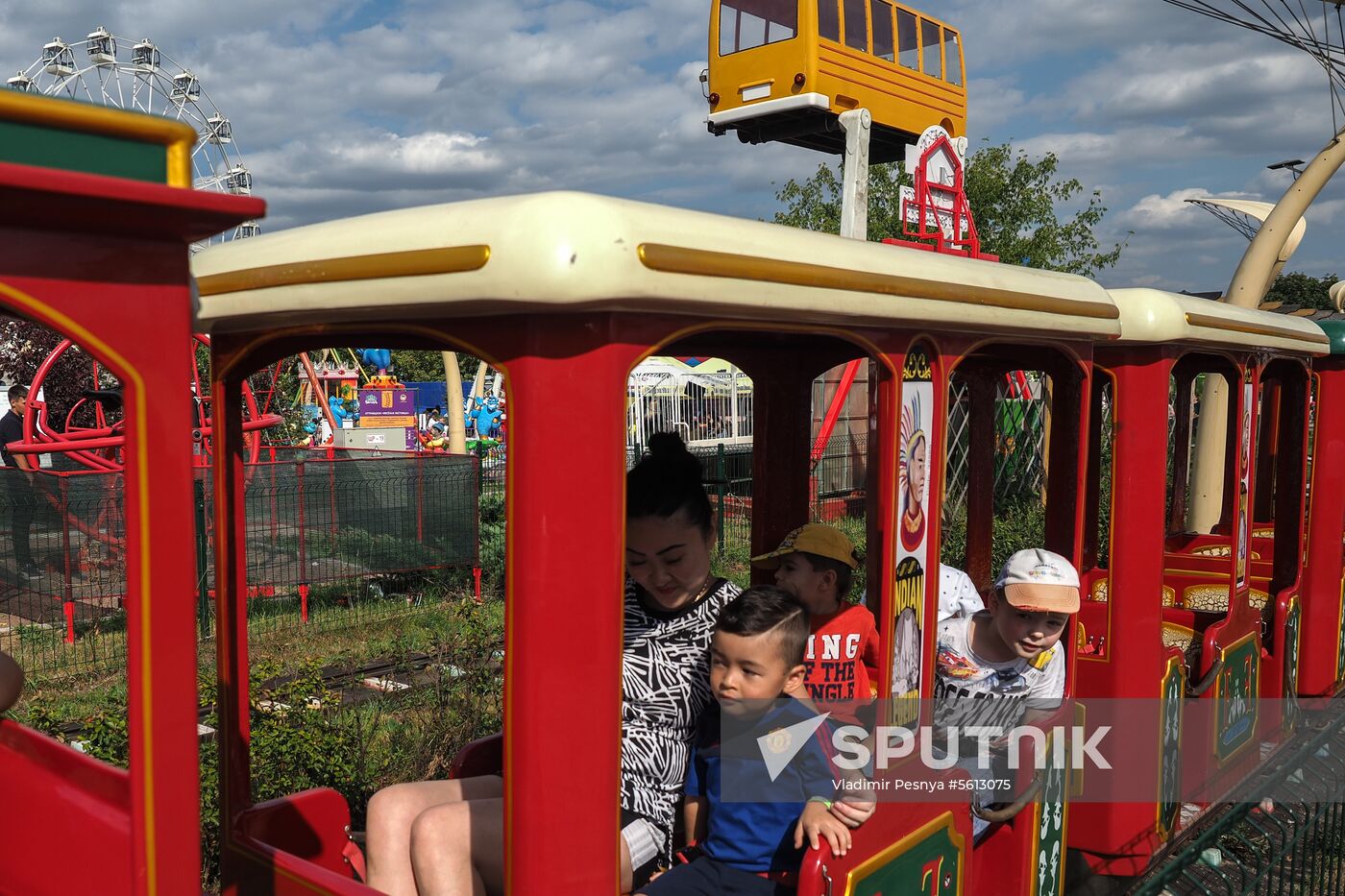 Summertime fun in Moscow