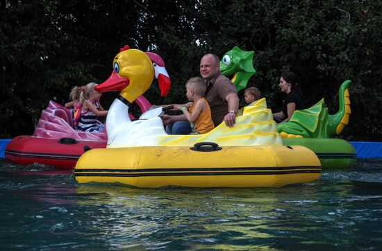 Summertime fun in Moscow