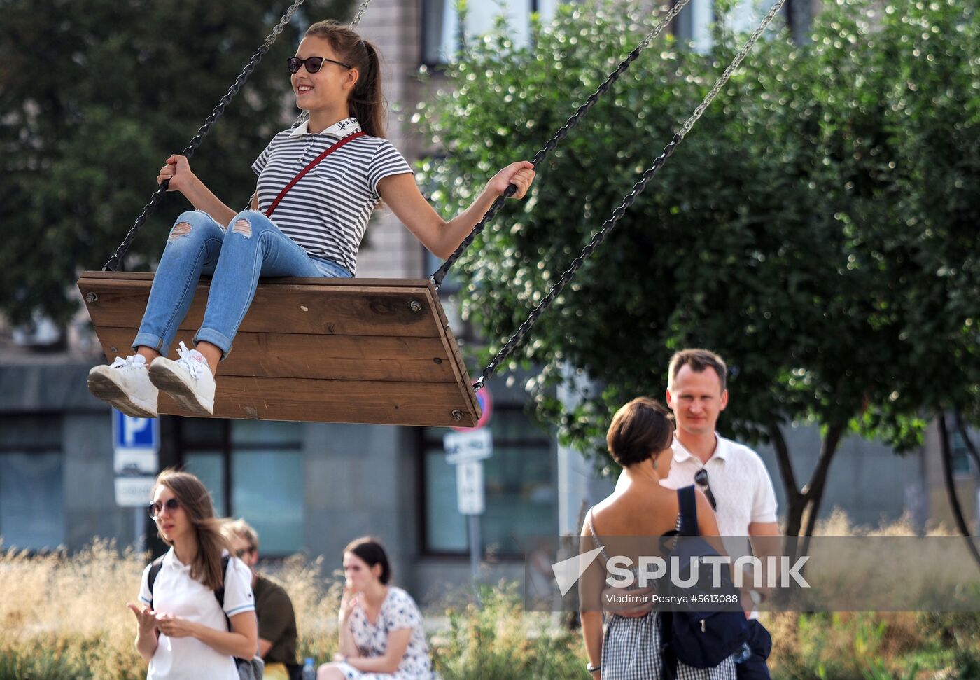 Summertime fun in Moscow