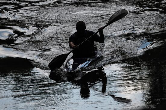 Summertime fun in Moscow