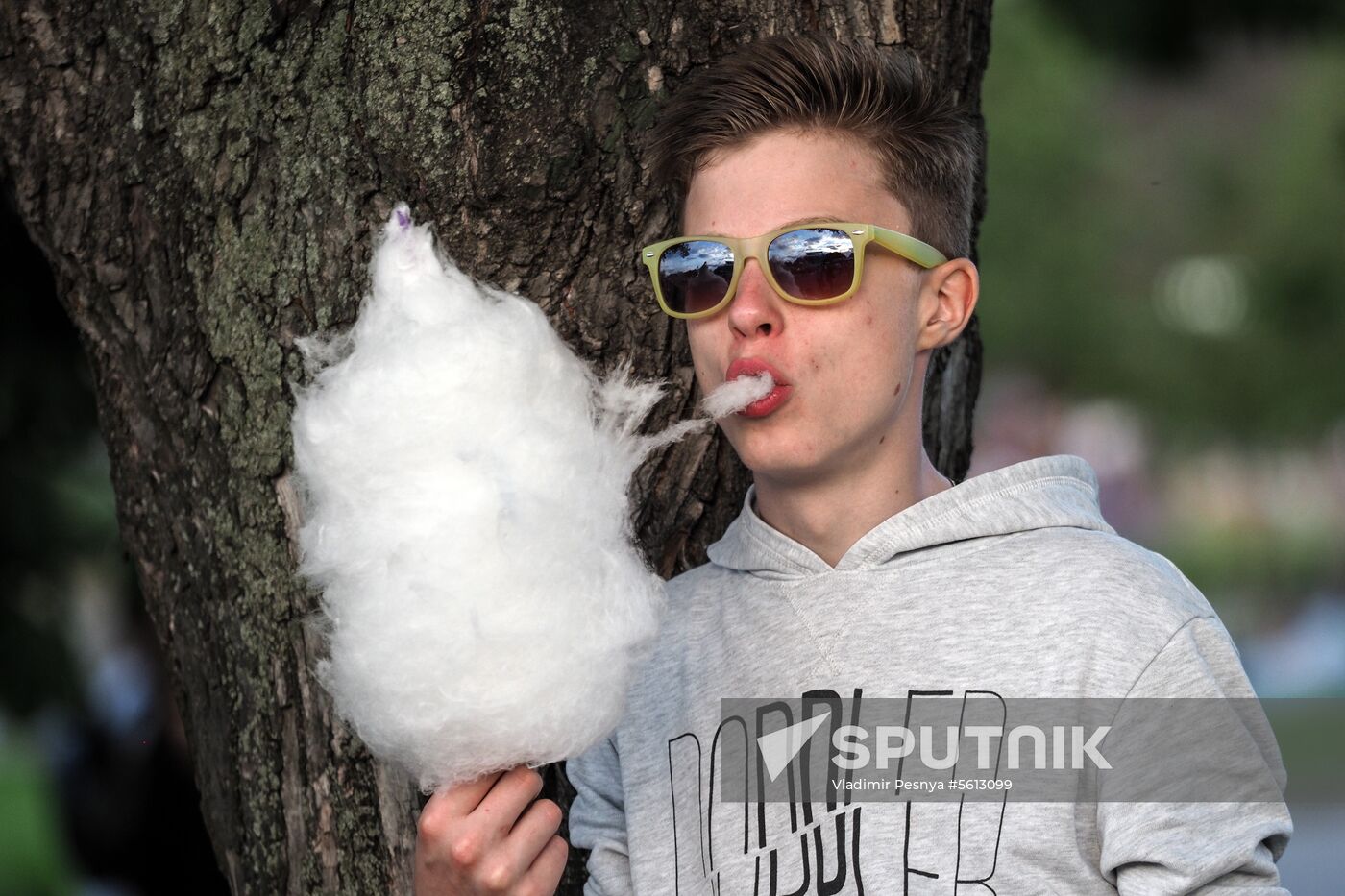 Summertime fun in Moscow